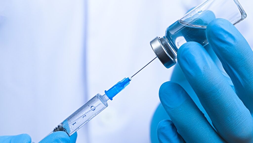 Nebido is administered as a long-acting depot injection of testosterone undecanoate by physicians every ten to 14 weeks. Credit: Roman Chekhovskoi / Shutterstock.com.