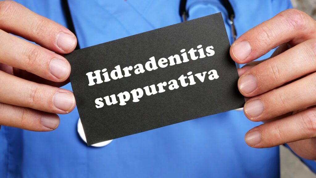 Health,Care,Concept,Meaning,Hidradenitis,Suppurativa,With,Inscription,On,The