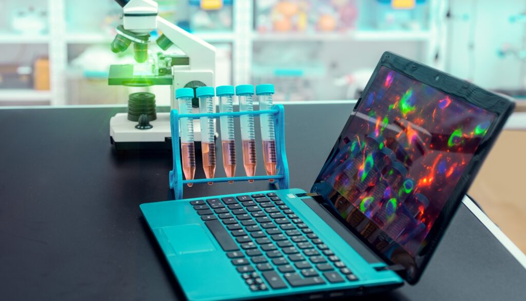 Nucleai uses AI-based spatial analytics, starting with feature extraction and progressing through biomarker discovery and interpretation. Credit: tilialucida / Shutterstock.com.