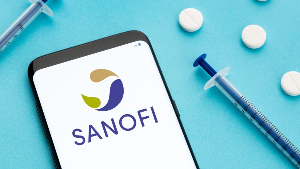 Galicia,,Spain;,June,8,,2020,:,Smart,Phone,Showing,Sanofi